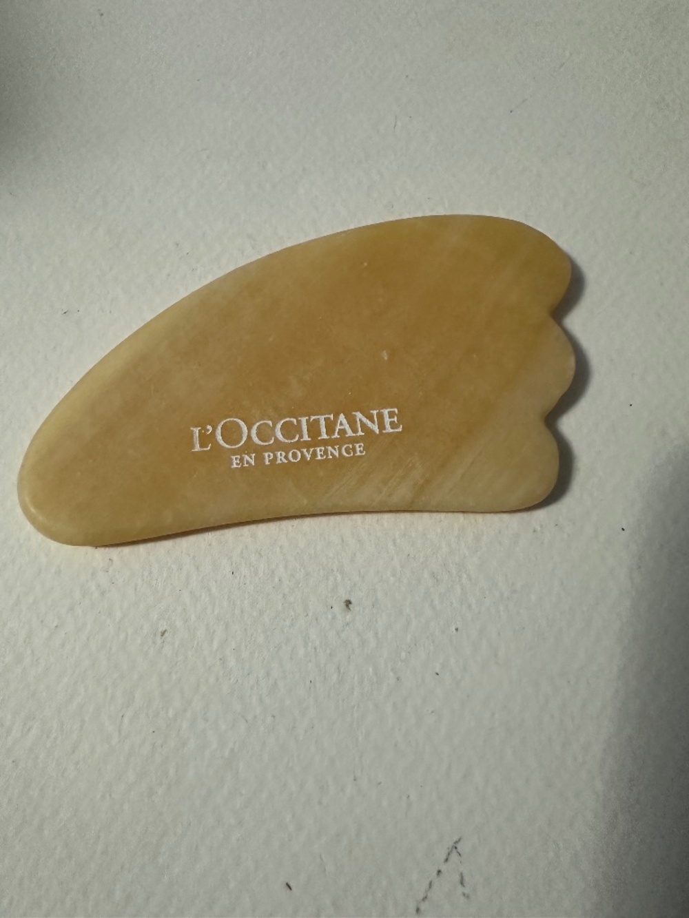 L'OCCITANE en Provence Gua Sha Facial Massage Tool Stone